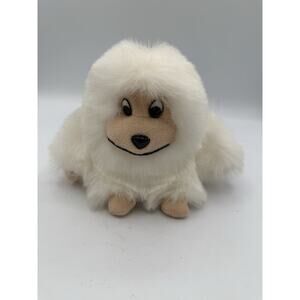 Stuffed Albino Monkey Plush Toy 5.5in Gorilla White Fur